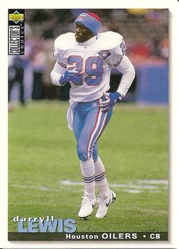 Darryll Lewis Houston Oilers 1995 Upper Deck Collector's Choice #170